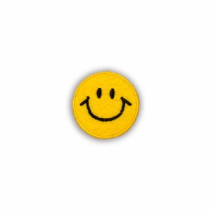 『スマイリーSMILEY FACE　シールワッペン』1個入り