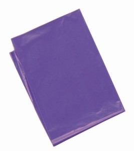 紫 カラービニール袋(10枚組)