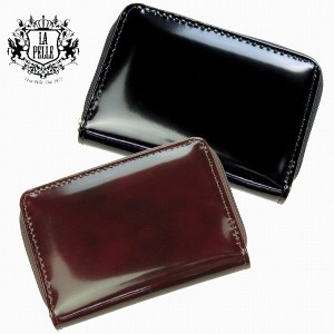 イタリアンレザー製コインケース  Sirp Leatherを採用 メンズ 紳士用小銭入れ 本革 牛革  プレゼントLA PELLE [lp3007]【定形外郵便発送