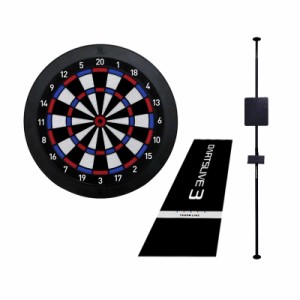 ダーツボード セット ダーツライブホーム & ダーツスタンド DARTSLIVE ポールスタンド & ダーツマット DL3 防炎スローマット