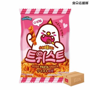 SWEETMONSTER ツイストロゼ味 24袋×70g / 韓国スナック 韓国お菓子