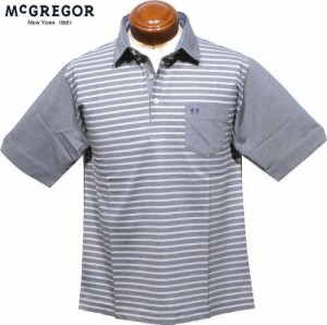 セール マクレガー 半袖ポロシャツ メンズ 111623502 手洗い可 吸汗速乾 半袖シャツ M/L