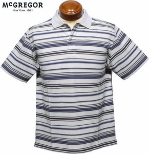 マクレガー 半袖ポロシャツ メンズ 111624104 手洗い可 半袖シャツ M/L/LL