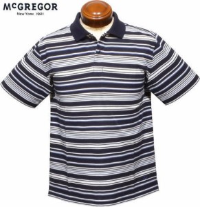 マックレガー 半袖ポロシャツ メンズ 111624104 手洗い可 半袖シャツ M/L/LL