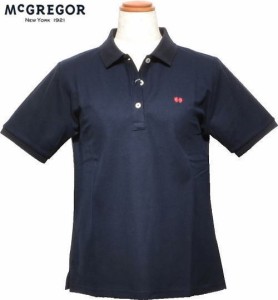 【セール】マグレガー 半袖ポロシャツ レディース 311623201 日本製 半袖シャツ M/L