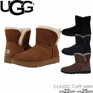 アグ レディース クラシック カフ ミニ ムートンブーツ UGG CLASSIC CUFF MINI 1016417