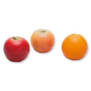 ＜当店オリジナル＞ 果物モデル りんごとオレンジ 36個セット 硬質スチロール製 【 デッサン スケッチ 絵画 モデル 果物 】