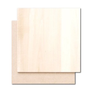[ メール便可 ] 白木の木彫パズル 正方形 【 木工 パズル 木 手作り 】