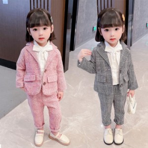 子供 スーツ 2点セット 女の子 ベビー フォーマル スーツ 発表会 入学式 入園式 卒園式 フォーマル  赤ちゃん キッズ スーツ セットアッ