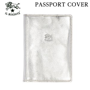 IL BISONTE イルビゾンテ CASE パスポートケース SILVER シルバー SI101 SCA005 パスポートカバー PVX012『送料無料（一部地域除く）』