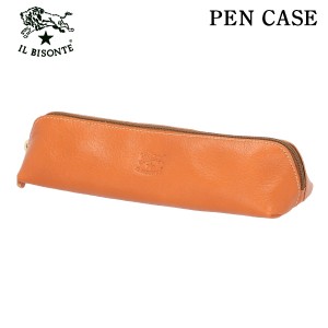 IL BISONTE イルビゾンテ PEN CASE レザーペンケース CARAMEL キャラメル CA101 SCA020 ペンケース PV0005『送料無料（一部地域除く）』