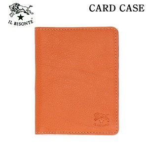 IL BISONTE イルビゾンテ CARD CASE カードケース CARAMEL キャラメル CA101 SCC003 PV0005『送料無料（一部地域除く）』