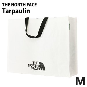 THE NORTH FACE ノースフェイス Tarpaulin ターポリン エコバッグ M ホワイト ショッピングバッグ トートバッグ バッグ