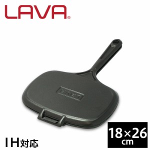 ホットサンドメーカー LAVA ホットサンドトースター ECO Black フライパン スキレット IH対応 直火 鉄板焼き アウトドア キャンプ ホーロ