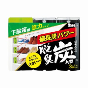 エステー 脱臭炭 下駄箱用 大型 100g×3個入