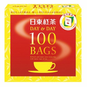 日東紅茶 紅茶ティーバッグデイ&amp;デイ 100バック ティーバッグ アフタヌーン ブレンド 紅茶 ソフトドリンク ジュース 飲料 ホットティ