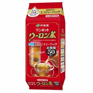 伊藤園 ワンポットエコティーバッグ ウーロン茶 50袋入 飲料 お茶 烏龍茶 ティーバッグ ITOEN