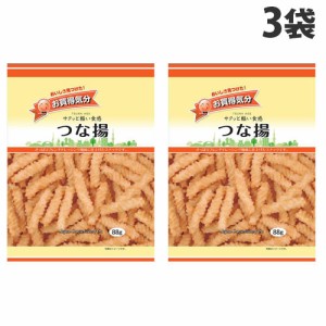 JCC お買得気分 つな揚 88g×3袋 食品 お菓子 オヤツ スナック ジェーシーシー