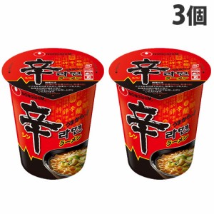 農心ジャパン 辛ラーメン カップ 68g×3個 インスタント カップ麺 カップラーメン ラーメン 辛麺