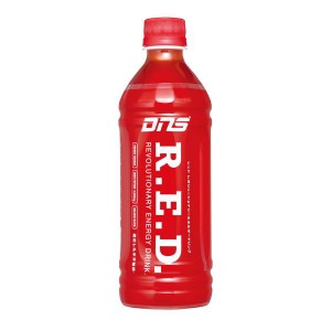 DNS R.E.D. 500ml ペットボトル 24本セット スポーツドリンク ブラッドオレンジ風味