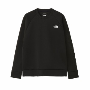 ノースフェイス THE NORTH FACE  テックエア スウェット クルー メンズ NT62386 K Tech Air Sweat Crew ストレッチ ニット 2023秋冬