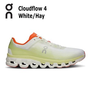 オン On  メンズ ランニング シューズ Cloudflow 4 3MD30101018 クラウドフロー 4 White Hay