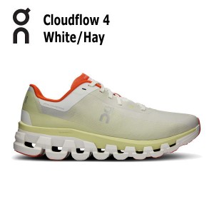 オン On  レディース ランニングシューズ Cloudflow 3WD30111018 クラウドフロー 4 White Hay