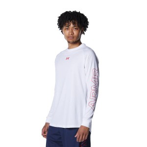 アンダーアーマー(UNDER ARMOUR) UA テック グラフィック ロングスリーブ Tシャツ メンズ 1381373 100 メール便送料無料