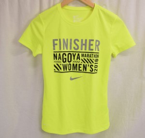 中古品 ナイキ Nike 名古屋マラソン 16 レディース Tシャツ サイズs イエローの通販はau Wowma ワウマ カウカウキング Au Wowma 店 商品ロットナンバー
