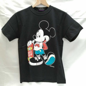 【中古・未使用品】MXMXM Tシャツ ミッキーマウス ディズニー 半袖 S ブラック メンズ マジカルモッシュミスフィッツ