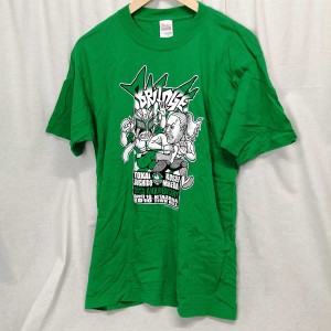 【中古】CMA プロレス Tシャツ 15th TOKAI BUSHUIDO /KOUSEI MAEDA L