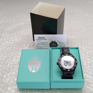 【中古・未使用品】ビアンキ BIANCHI SCUBA TX ブラック ホワイト 時計 ダイバーズウオッチ型腕時計 JP203ZOTWA メンズ