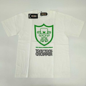 【中古】ONE PIECE FOOTBALL Tシャツ ワンピース チョッパー M ホワイト OP292-028 ユニセックス サッカー フットサルウェア