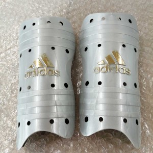 【中古】アディダス adidas シンガード レガース すね当て サッカー/フットサル グレー