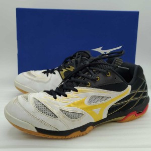 【中古】ミズノ ウエーブファング NX WAVE FANG NX 28.5cm 71GA205050 ユニセックス MIZUNO バドミントンシューズ