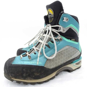 【中古】スポルティバ トランゴタワー GTX Trango Tower EUサイズ37(23.7cm) エメラルド レディース LA SPORTIVA マウンテンブーツ 登山