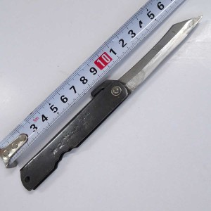 【中古】肥後守ナイフ 登録商標 一刀流謹製 折りたたみナイフ
