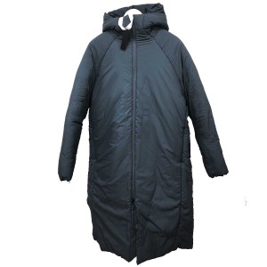 【中古・未使用品】MINOTAUR ミノトール Air Hot Hooded Coat フロントZIP フードコート L ダークグレー 436018301 メンズ