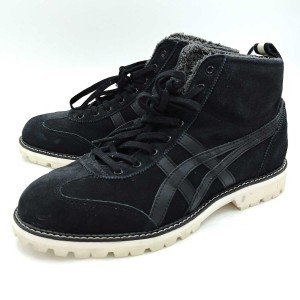 【中古】アシックス オニツカタイガー ブーツ スエード RINKAN ONITSUKA BOOT 24.5cm 1183B407 メンズ asics レディース