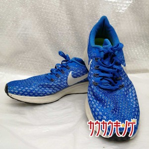 【中古】ナイキ ランニングシューズ ズーム ペガサス 35 30cm ブルー 942851-402 メンズ NIKE ジョギング