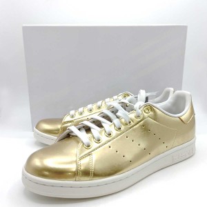 【中古】アディダス オリジナルス STAN SMITH スタンスミス 27.5cm ゴールド FV4298 メンズ ADIDAS スニーカー