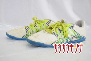 【中古】アディダス ジュニア エックス 15.4 IN J 24cm S74606  ADIDAS インドア用