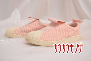 【中古】アディダス スーパースター スリップオン 22.5cm BY9138 ADIDAS