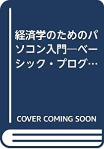 経済学のためのパソコン入門―ベーシック・プログラミング篇(中古品)