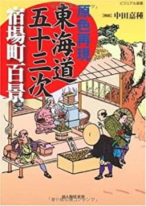 原色再現 東海道五十三次 宿場町百景 (ビジュアル選書)(中古品)