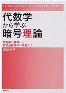 代数学から学ぶ暗号理論: 整数論の基礎から楕円曲線暗号の実装まで(中古品)