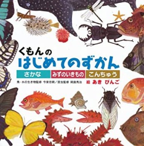 くもんのはじめてのずかん　さかな・みずのいきもの・こんちゅう(中古品)