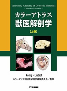 カラーアトラス獣医解剖学 上巻(中古品)