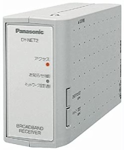 【未使用 中古品】Panasonic DY-NET2-S ブロードバンドレシーバー (シルバー)(中古品)