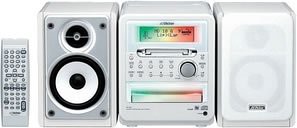 【中古品】JVCケンウッド ビクター マイクロコンポーネントMDシステム ホワイト UX-Q1(中古品)